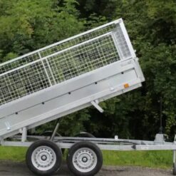 Contenedor basculante de dos ejes Lider 39560, dimensiones útiles: 253 x 147 x 30 cm