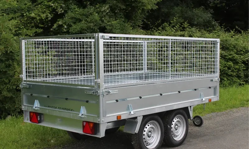 Contenedor basculante de dos ejes Lider 39560, dimensiones útiles: 253 x 147 x 30 cm - Imagen 6