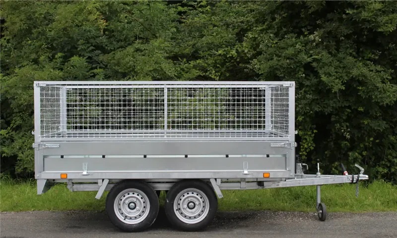 Contenedor basculante de dos ejes Lider 39560, dimensiones útiles: 253 x 147 x 30 cm - Imagen 4