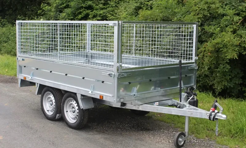 Contenedor basculante de dos ejes Lider 39560, dimensiones útiles: 253 x 147 x 30 cm - Imagen 2