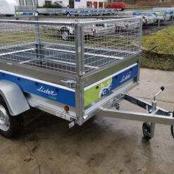 Remolque Cádiz 205x132x39 + extensión de red 50cm, nuevo, con 2 años de garantía.