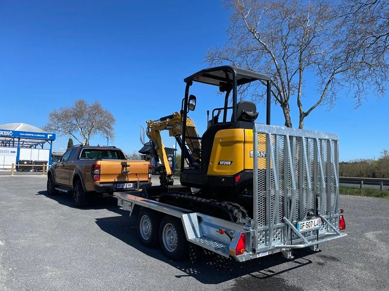 BRENDERUP Portamaquinas 3,60 m x 1,79 m 3500 kg - Imagen 2