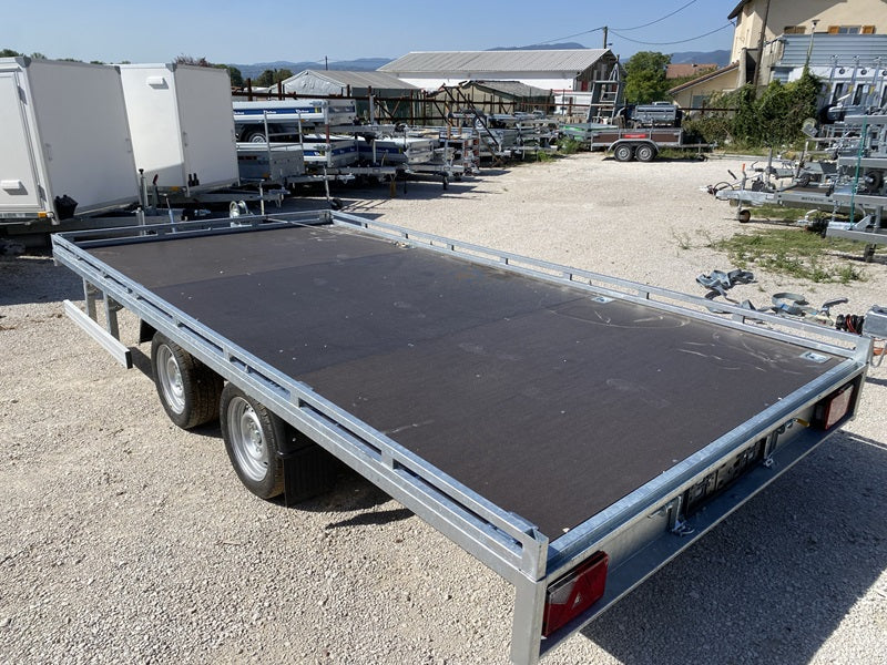 Plataforma fija + rampas Boro ATLAS 7 m x 2 m 3500 kg - Imagen 2