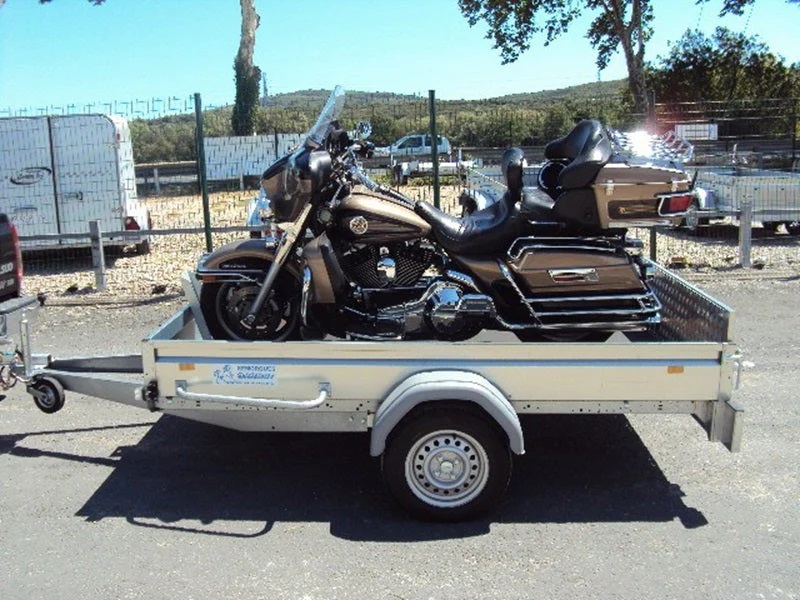 Plataforma basculante: 2,60 m x 1,53 m / 750 kg BRENDERUP - Imagen 3