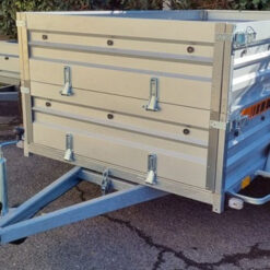 Remolque de equipaje de dos ejes Jalon, GVWR 750 kg