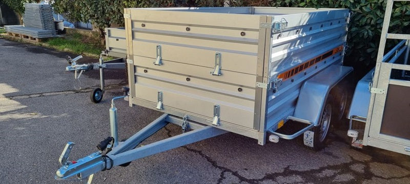 Remolque de equipaje de dos ejes Jalon, GVWR 750 kg