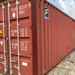 Contenedor de envío High Cube de 40 pies