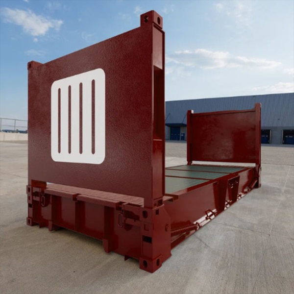 contenedor plano de 20 pies - Imagen 2