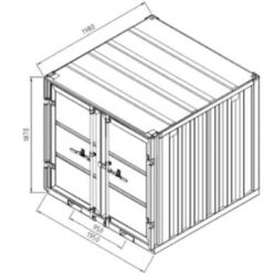 Alternative view of Nuevo contenedor de 1,8 metros