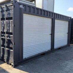 Contenedor de 20 pies con 2 puertas seccionales
