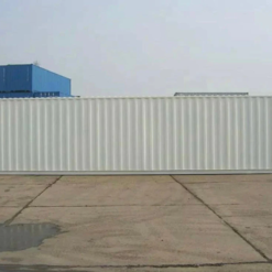 Alternative view of Contenedor de envío blanco de 40 pies – Nuevo