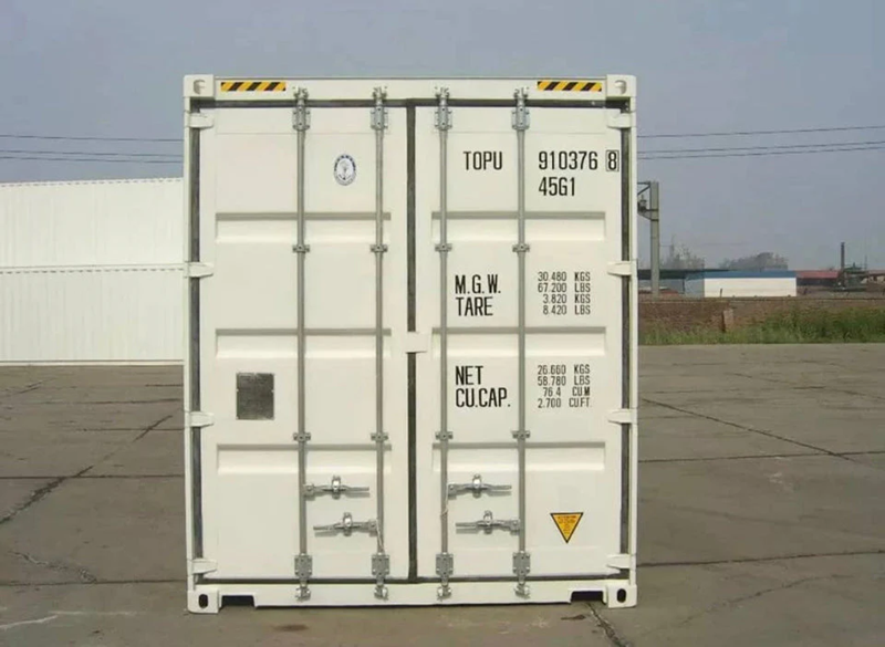 Contenedor de envío blanco de 40 pies – Nuevo - Imagen 4