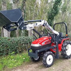 Alternative view of Cargador frontal para minitractores