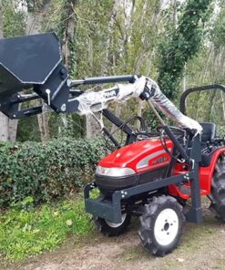 Alternative view of Cargador frontal para minitractores