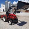Minitractor Mitsubishi MT 155 con cargador frontal